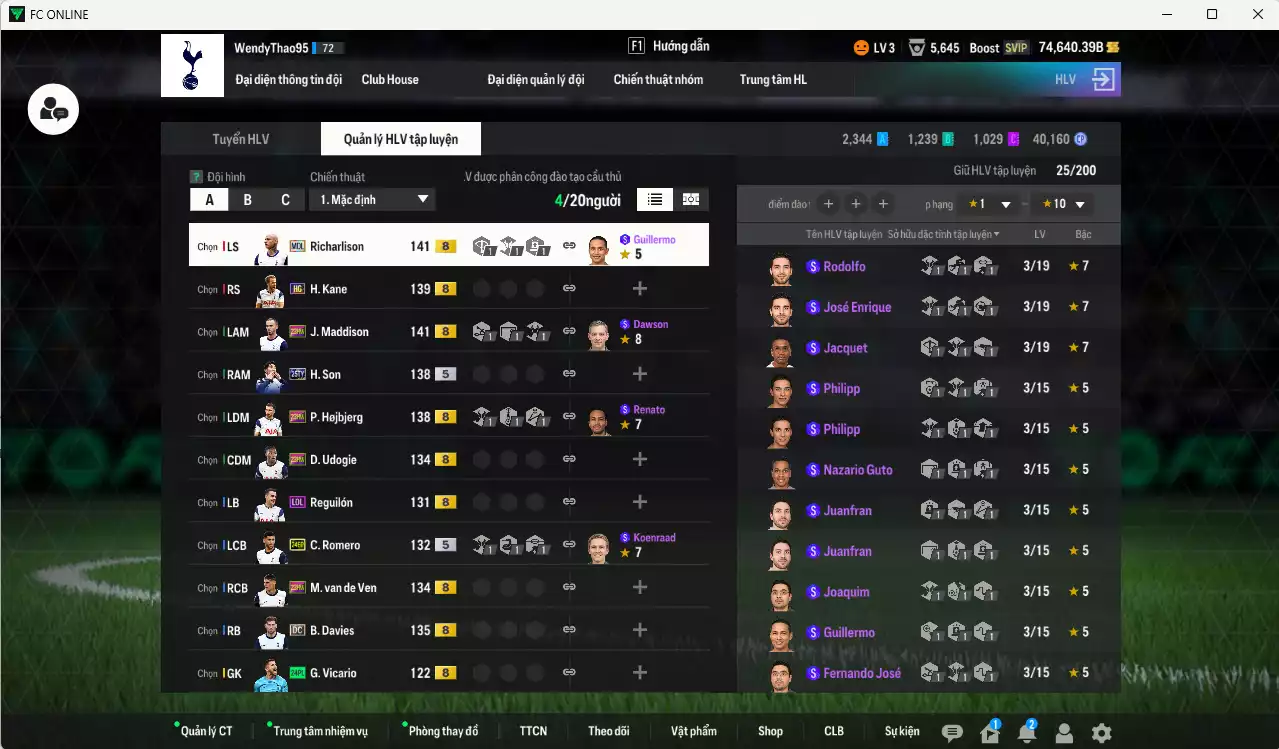 Ảnh Tottenham 474.190b dư 74kb có H. Son 25TY, Richarlison MDL, Kane HG, Maddison 23HW, Ginola JNM, Hojbjerg 23HW... Còn nhiều CP GIẢM THUẾ, đã đào tạo chỉ số nhiều cầu thủ