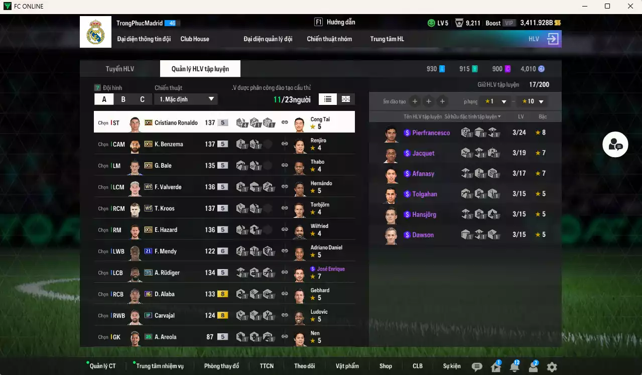 Ảnh Real Madrid 516.310b có Kroos WS, CR7 DCB, Benzema DCB, Valverde WS, Hazard DCB, Rudiger 25TS, Bale DCB, Alaba HG...