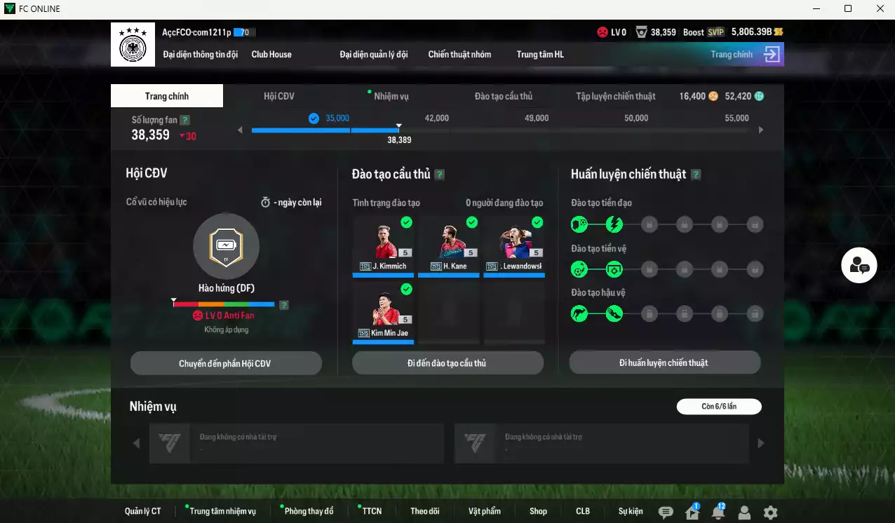 Ảnh Bayern Munich 870.730b có Kane 25TS, Kimmich 25TS, Lewandowski 25TS, Kim Min Jae 25TS, Rudiger SPL, Muller HG, Ribéry No.7... Còn nhiều CP GIẢM THUẾ, HLV Xịn,  đã đào tạo chỉ số nhiều CT, dư 52.000TC