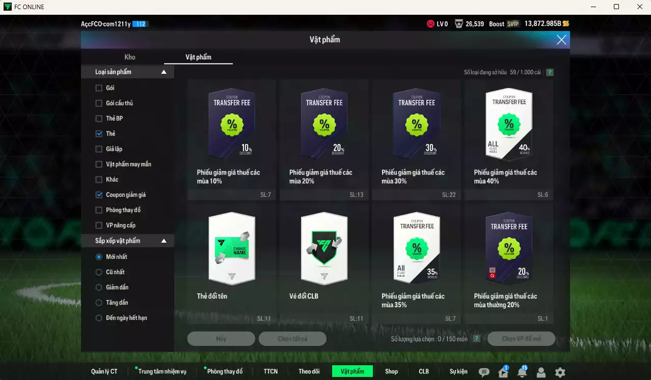 Ảnh Real Madrid 682.190b có Ronaldo WS, CR7 No.7, Alaba DC, Beckham HG, Hazard HG, Alonso CC, Rudiger 25TS, Arnold HG... Còn nhiều CP GIẢM THUẾ, HLV Xịn, đã đào tạo chỉ số nhiều cầu thủ, VIP BK Tháng 11
