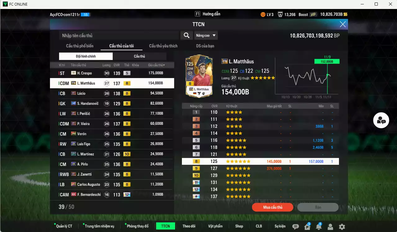Ảnh Inter Milan 772.460b có Crespo ITM+5, Matthaus RTN, Lúcio CC, Perisic CC, Vieira CC, Verón JNM, Figo LN, L. Mártinez SPL+10, Pirlo LN... Đã đào tạo chỉ số nhiều cầu thủ