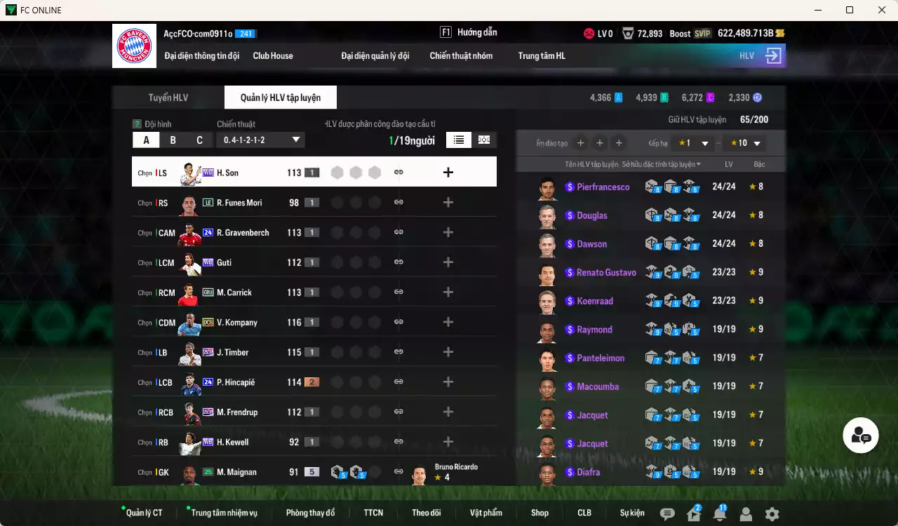 Ảnh ACC 622489b trắng, có thẻ đổi tên. HLV Xịn, dư 159.000TC