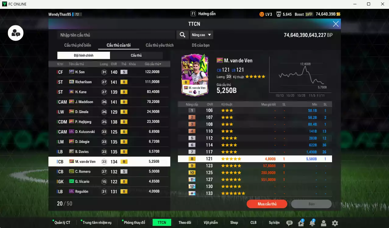 Ảnh Tottenham 474.190b dư 74kb có H. Son 25TY, Richarlison MDL, Kane HG, Maddison 23HW, Ginola JNM, Hojbjerg 23HW... Còn nhiều CP GIẢM THUẾ, đã đào tạo chỉ số nhiều cầu thủ