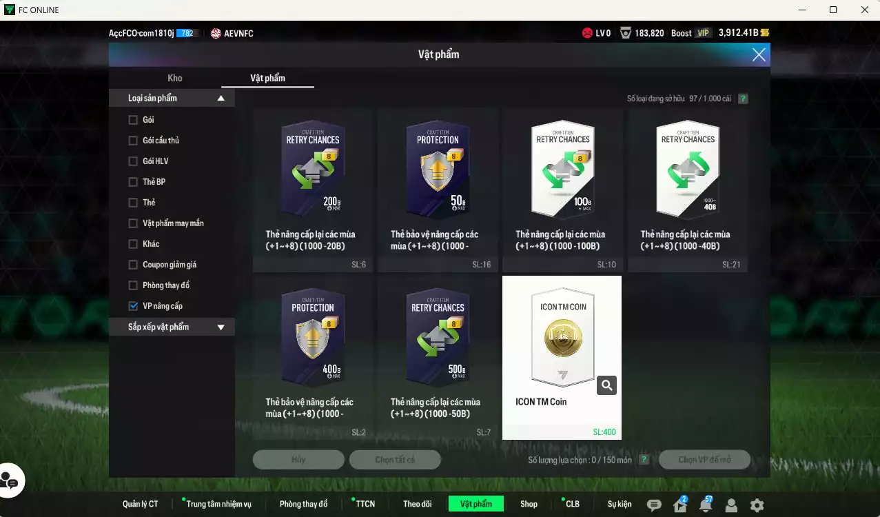 Ảnh Juventus 2.894.510b có Henry ITM+5, Nedved ITM+5, Del Piero ITM+5, Touré ITM+5, CR7 BLD, Lúcio JNM, Cancelo 25TS, Cáceres CC... HLV Xịn, đã đào tạo chỉ số nhiều cầu thủ