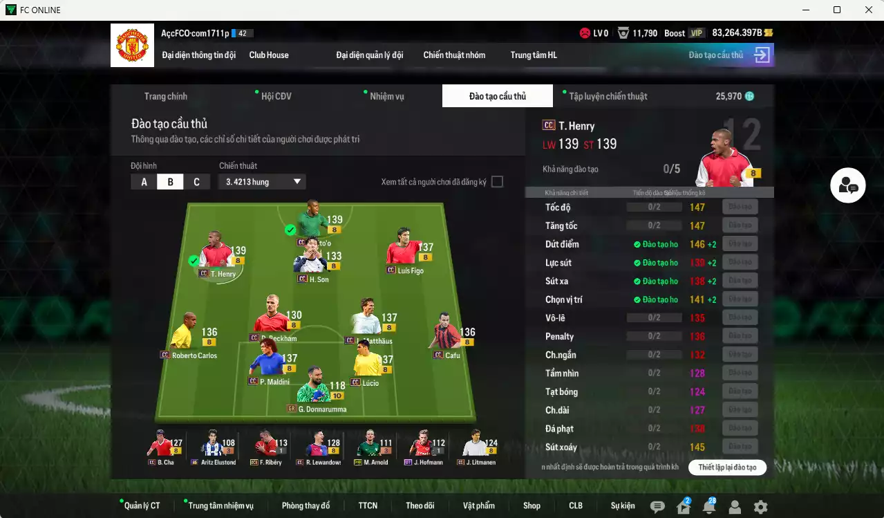 Ảnh Full mùa CC+8 1.397.190b dư 83kb có Matthaus, Beckham, Henry, Eto, Maldini, Lúcio, Figo, Cafu, Carlos, Lewandowski, H. Son, B. Cha... CC+8. Còn nhiều CP GIẢM THUẾ