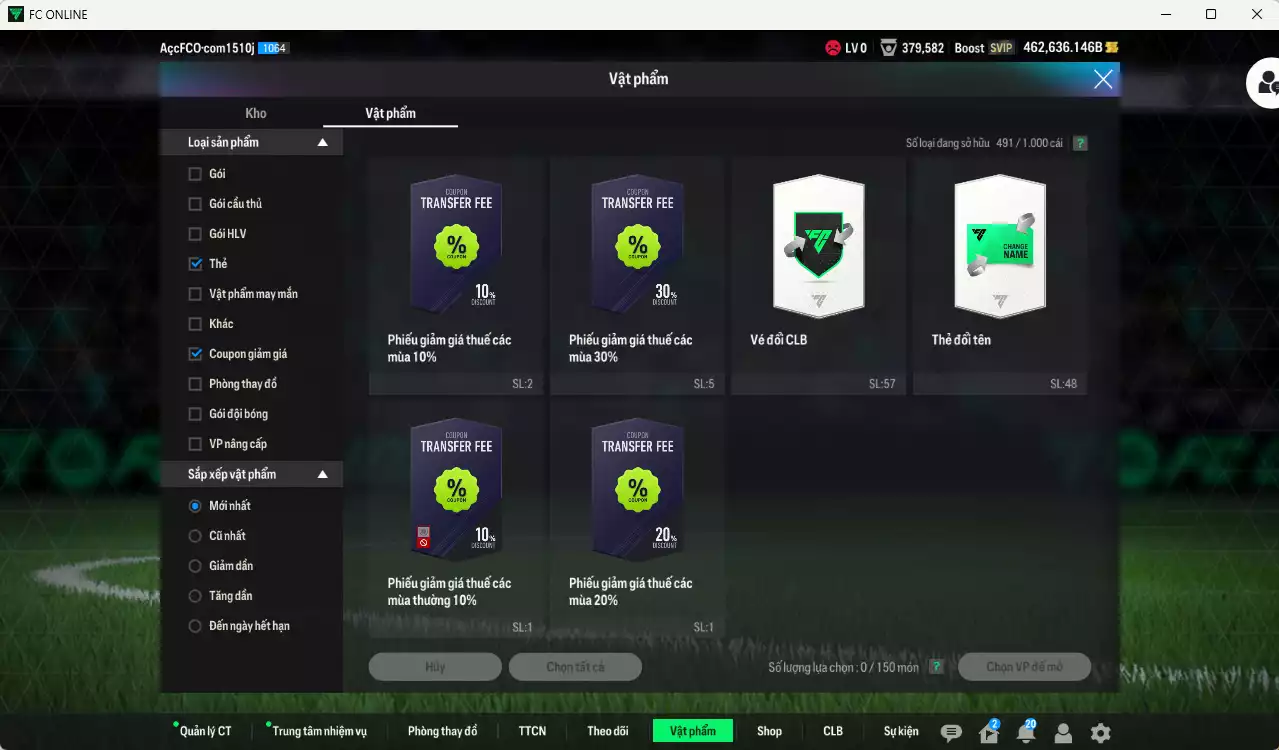 Ảnh ACC 462636b trắng, có thẻ đổi tên. HLV Siêu Xịn, đã full hơn nữa bảng đào tạo chiến thuật