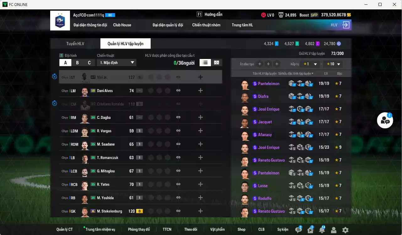 Ảnh ACC 379520b trắng, có thẻ đổi tên. HLV Xịn, dư 110.000TC