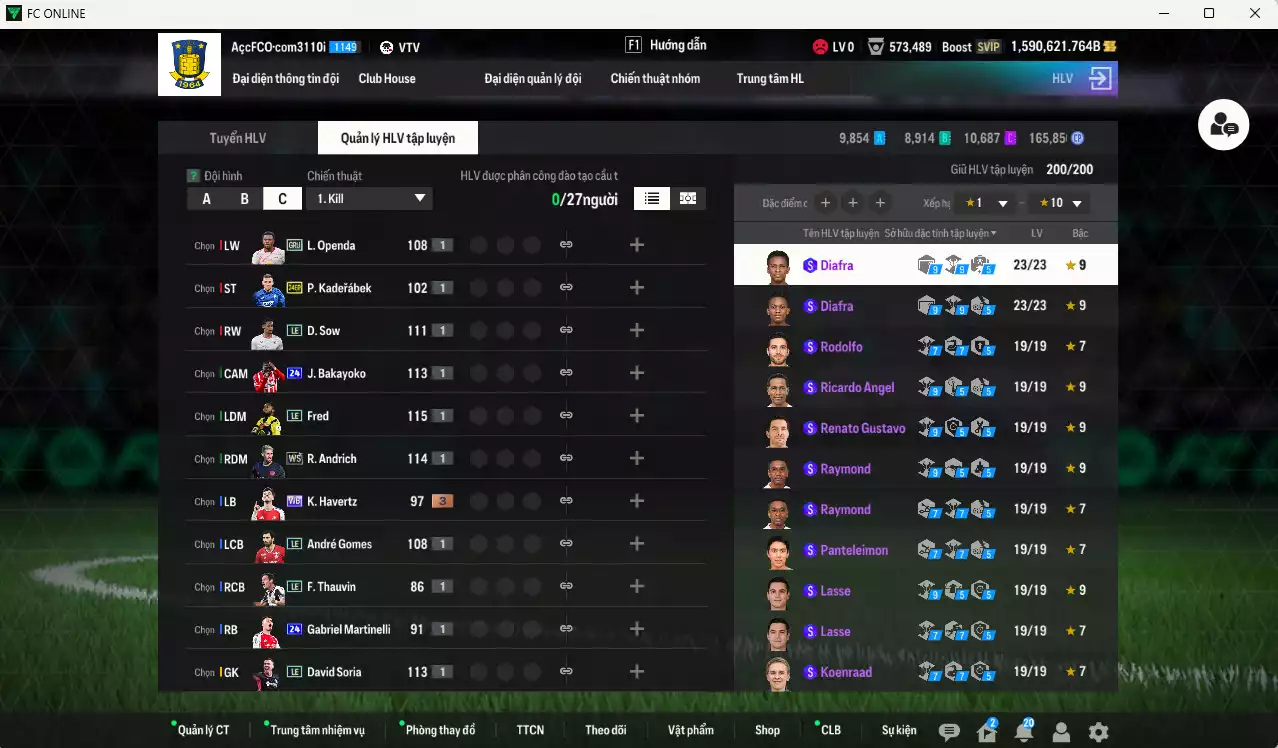 Ảnh ACC 1590621b trắng, có thẻ đổi tên, còn nhiều CP GIẢM THUẾ. HLV Siêu Xịn, dư 169.000TC