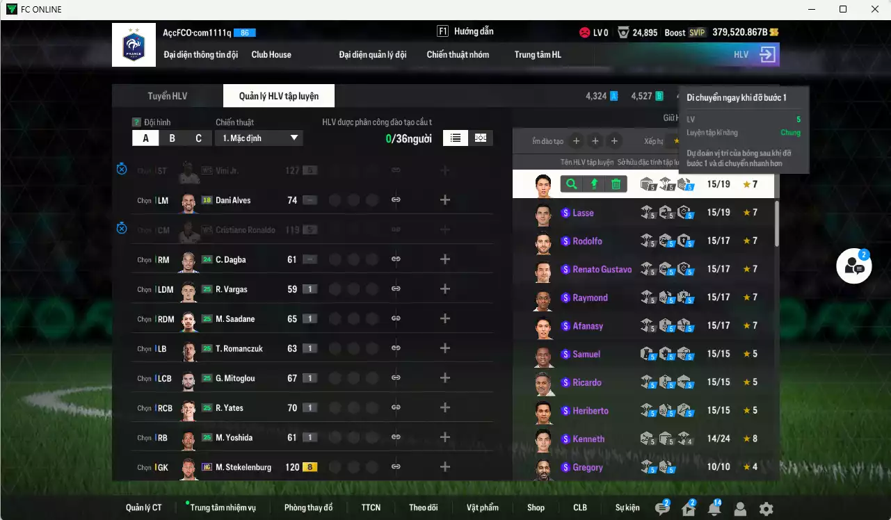 Ảnh ACC 379520b trắng, có thẻ đổi tên. HLV Xịn, dư 110.000TC