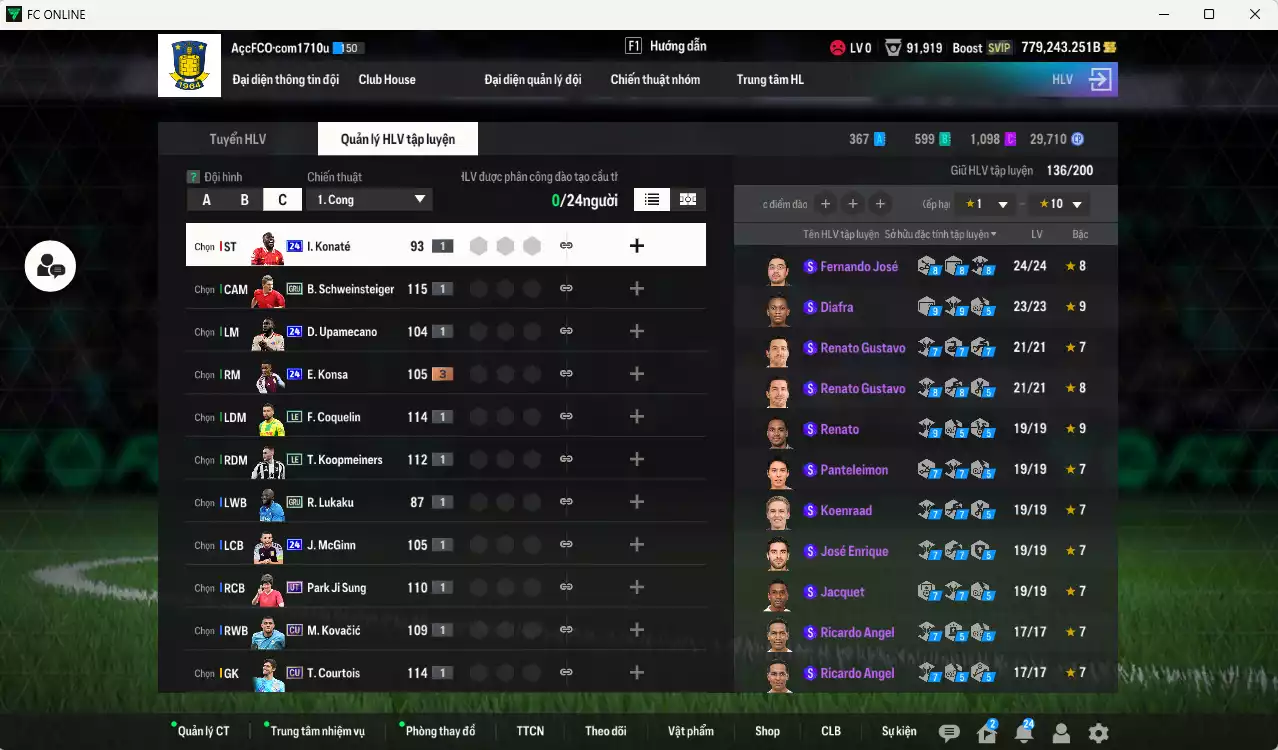 Ảnh ACC 776843b trắng, có thẻ đổi tên, còn CP GIẢM THUẾ. HLV Xịn