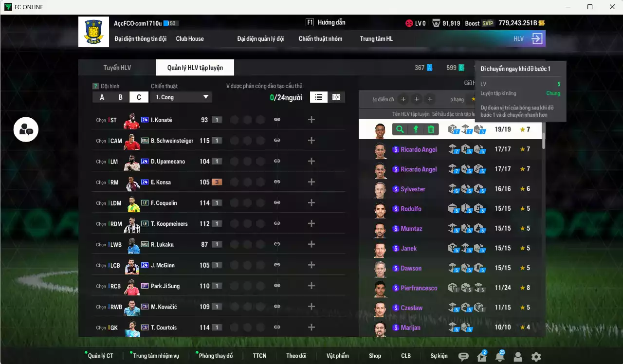 Ảnh ACC 776843b trắng, có thẻ đổi tên, còn CP GIẢM THUẾ. HLV Xịn