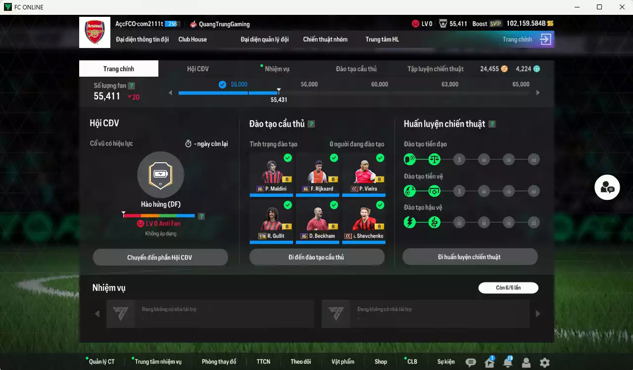 Ảnh AC Milan 556.180b dư 102kb có Modric CC, Beckham HG, Maldini HG, Gullit RTN, Desailly CC, Sheva CC, Rijkaard HG, Vieira CC, Cafu CC, Tomori 23HW... Còn nhiều CP GIẢM THUẾ, HLV Xịn, đã đào tạo full chỉ số cầu thủ