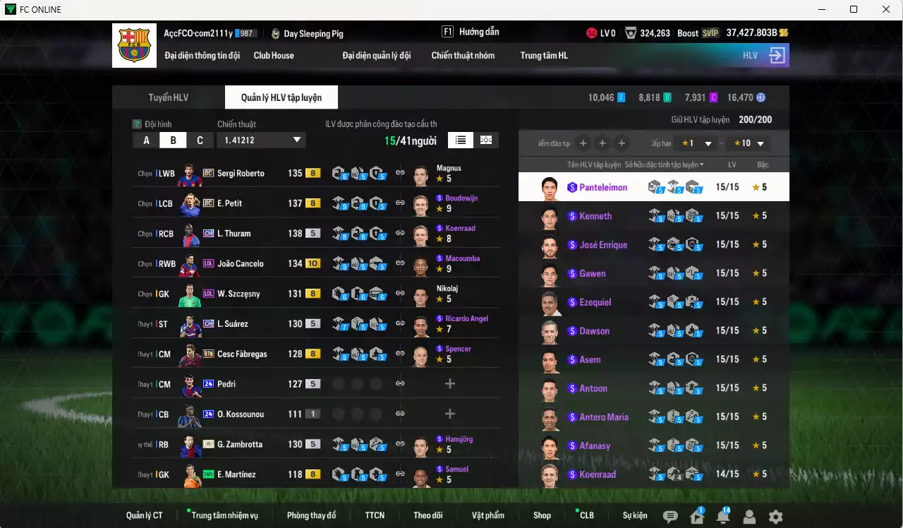 Ảnh Barcelona 1.546.220b dư 37kb có Messi BLD+6, Neymar GRU+6, Iniesa WS, Zambrotta ITM+5, Pedro BTB+10, Cancelo LOL+10, Thuram CH, Touré JNM, Suárez CH, Petit DC, Pedri 24UCL, Rakitic CC... Còn rất nhiều CP GIẢM THUẾ, HLV Xịn, đã full toàn bộ đào tạo