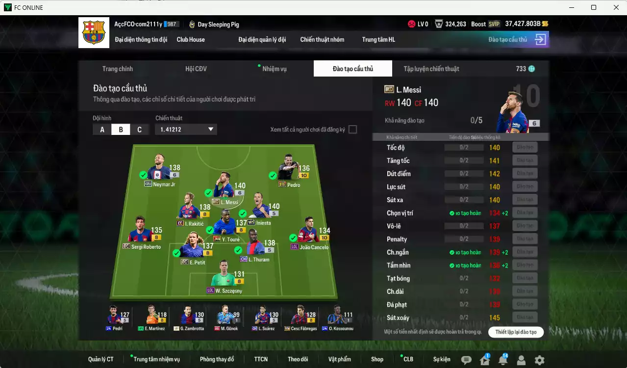 Ảnh Barcelona 1.546.220b dư 37kb có Messi BLD+6, Neymar GRU+6, Iniesa WS, Zambrotta ITM+5, Pedro BTB+10, Cancelo LOL+10, Thuram CH, Touré JNM, Suárez CH, Petit DC, Pedri 24UCL, Rakitic CC... Còn rất nhiều CP GIẢM THUẾ, HLV Xịn, đã full toàn bộ đào tạo