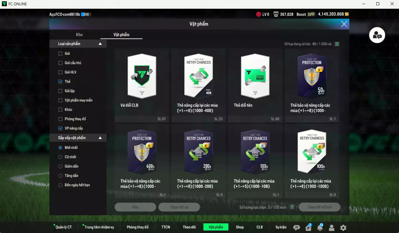 Ảnh ACC 4149203b trắng, có thẻ đổi tên. HLV Xịn, đã full nữa bảng đào tạo chiến thuật