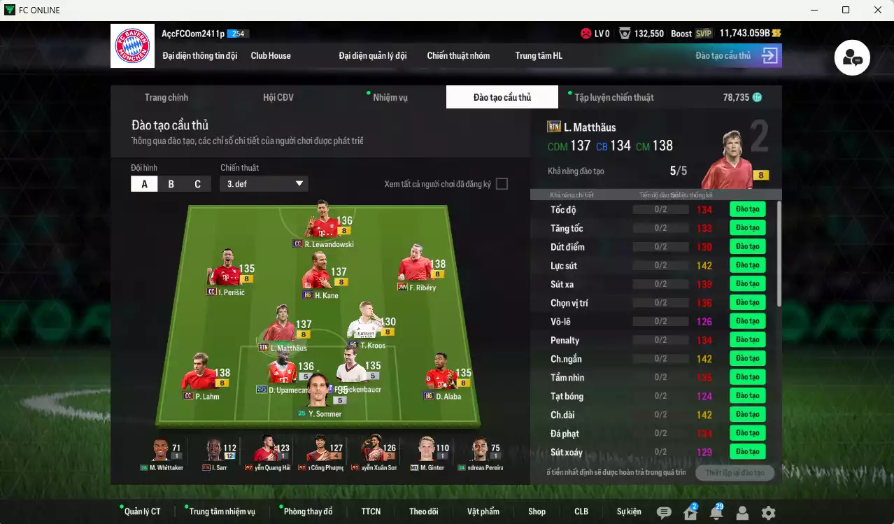 Ảnh Bayern Munich 604.940b có Matthaus RTN, Kane HG, Upamecano 25TS, Kroos HG, Ribéry JNM, Lahm CC, Perisic CC, Beckenbauer WB, Lewandowski CC, Alaba HG... Còn nhiều CP GIẢM THUẾ, HLV Xịn, dư 78.000TC