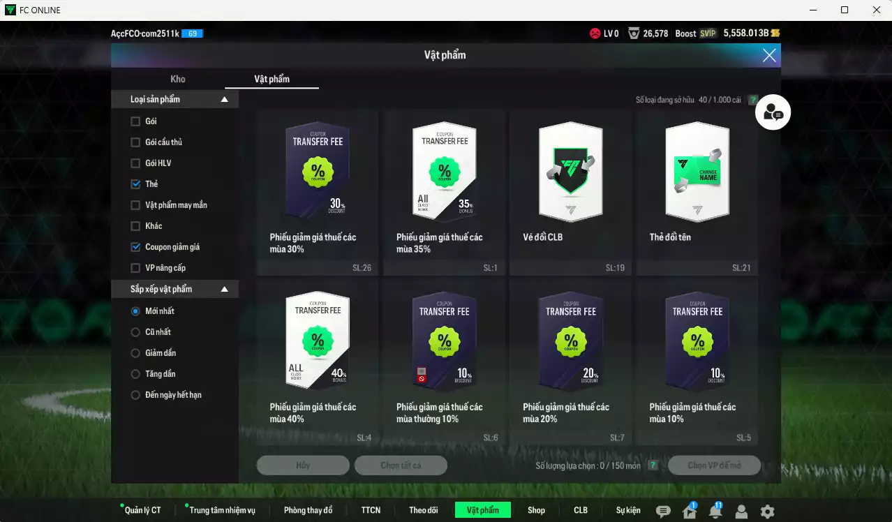 Ảnh [Độc lạ] Chelsea 866.650b có Palmer 21NG+12, Zola ITM+5, Essien ITM+5, A. Cole ITM+5, Drogba MOG+12, É. Mendy COC+12, Koulibaly COC+12, Kanté BOE+12, Rudiger BOE+12... Còn nhiều CP GIẢM THUẾ, đã đào tạo full chỉ số nhiều ct