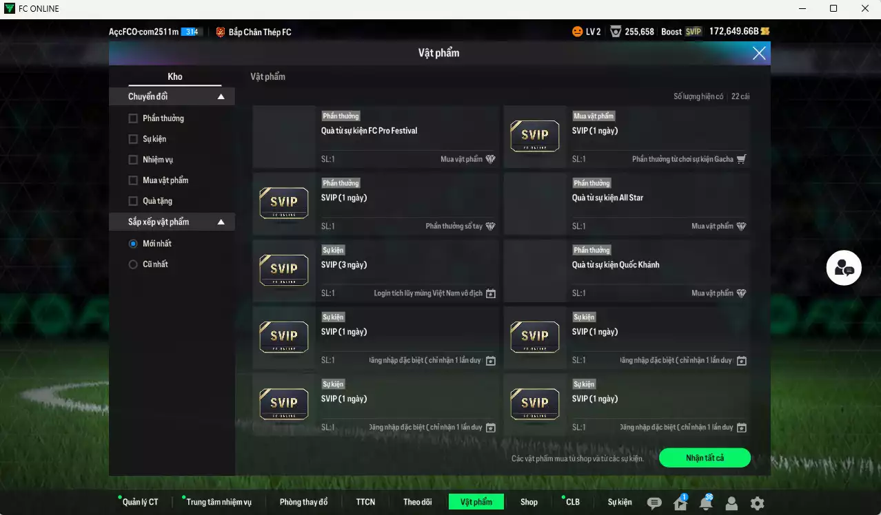 Ảnh Chelsea 3.639.340b dư 170kb có Sheva ITM+5, Gullit CAP+10, Rudiger 25TS+6, Hazard WS, Lampard DC, Ballack MC+10, Pedro BTB+10, Desailly CC, Pulisic 25TS, Essien JNM, Lampard CC, Eto CH... HLV Xịn, đã đào tạo full chỉ số nhiều cầu thủ