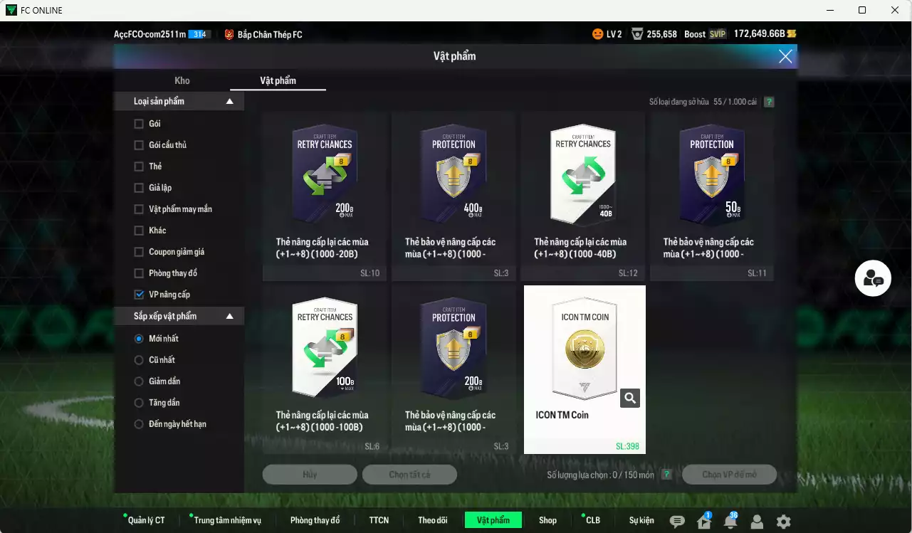 Ảnh Chelsea 3.639.340b dư 170kb có Sheva ITM+5, Gullit CAP+10, Rudiger 25TS+6, Hazard WS, Lampard DC, Ballack MC+10, Pedro BTB+10, Desailly CC, Pulisic 25TS, Essien JNM, Lampard CC, Eto CH... HLV Xịn, đã đào tạo full chỉ số nhiều cầu thủ