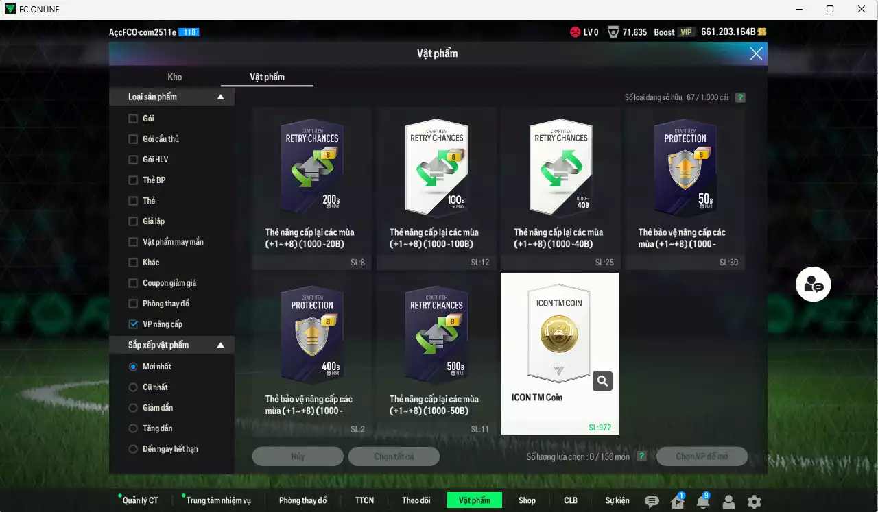 Ảnh [Dư nhiều BP] Man Utd. 1.324.480b dư 660kb có Mainoo WB, Bruno 23HW, Cunha MDL, Yoro WB, Amad WB, Sesko WB, Lammers live+10, De Ligt CAP+10, Casemiro BTB, Shaw 23HW, Mbeumo 23HW... Còn nhiều coin TM, HLV Xịn, đã đào tạo hơn nữa bảng chiến thuật, dư 46.000TC