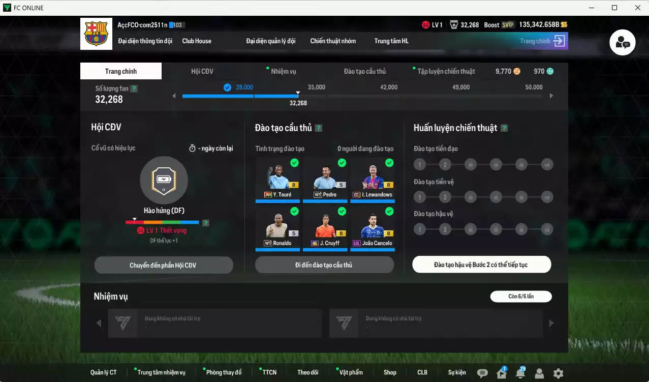 Ảnh Barcelona 1.014.190b dư 135kb có Hagi ITM+5, Ronaldo WS, Pedro WS, Thuram CH, Cruyff HG, Touré JNM, Figo No.7, Blanc JNM, Joan García 25TS, Eto CH, Rakitic CC, Lewandowski CC... HLV Xịn, đã đào tạo chỉ số nhiều cầu thủ