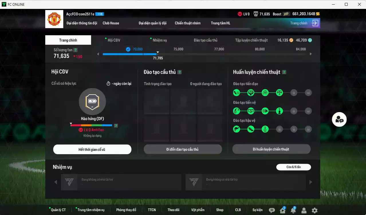 Ảnh [Dư nhiều BP] Man Utd. 1.324.480b dư 660kb có Mainoo WB, Bruno 23HW, Cunha MDL, Yoro WB, Amad WB, Sesko WB, Lammers live+10, De Ligt CAP+10, Casemiro BTB, Shaw 23HW, Mbeumo 23HW... Còn nhiều coin TM, HLV Xịn, đã đào tạo hơn nữa bảng chiến thuật, dư 46.000TC
