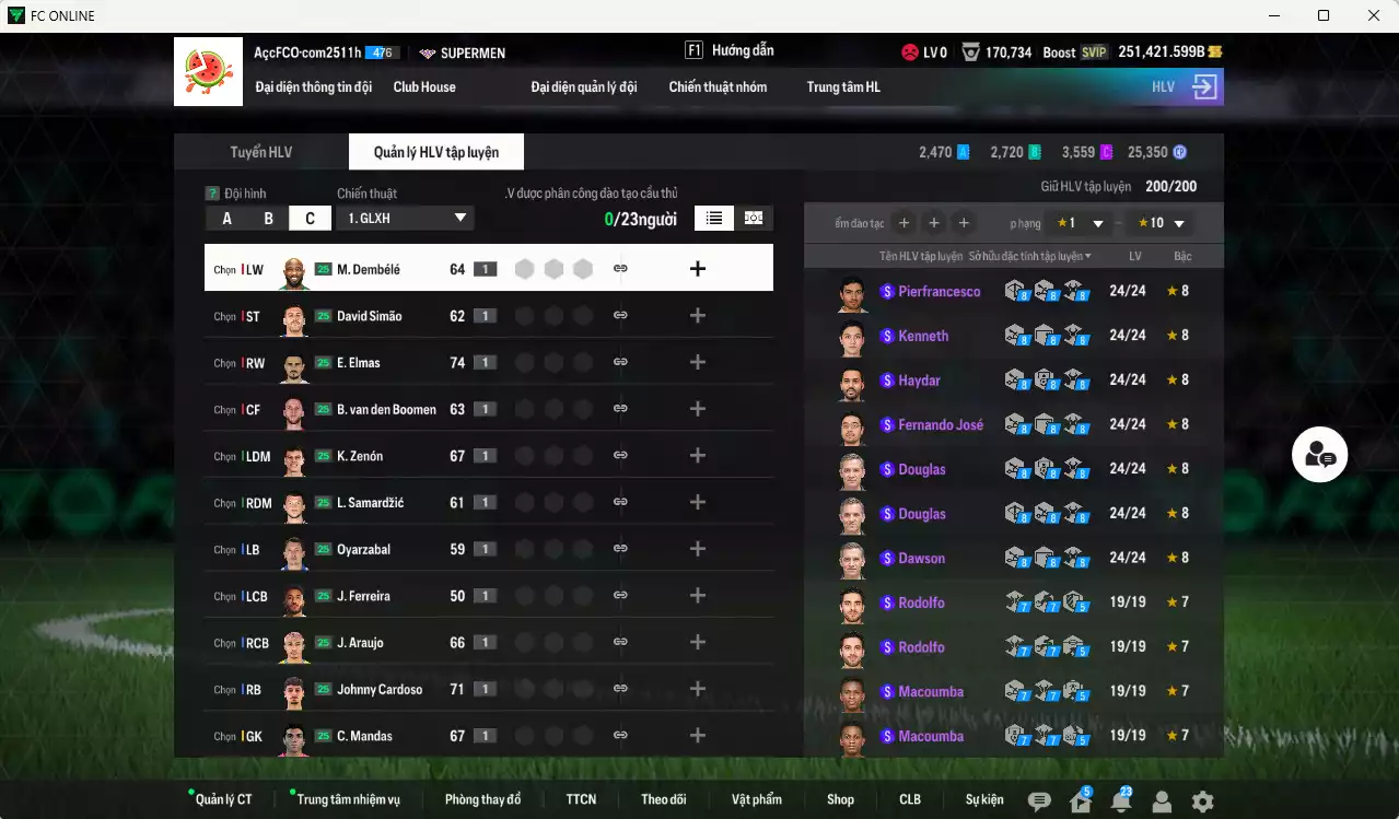 Ảnh ACC 251421b trắng, có thẻ đổi tên. HLV Xịn, dư 136.000TC