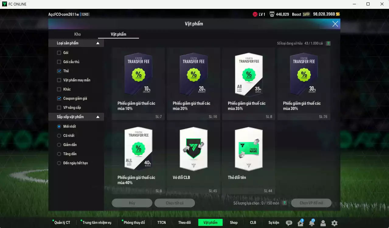 Ảnh [Tặng 500FC] Bayern Munich 1.077.410b dư 98kb có Kroos CC, Lewandowski 25TS, Mané WS, Matthaus RTN, Alaba DC, Kim Min Jae 25TS, Perisic CC, Kane HG, Hummels DC, Alonso CC... Còn nhiều CP GIẢM THUẾ, HLV Xịn, gần full bảng đào tạo chiến thuật