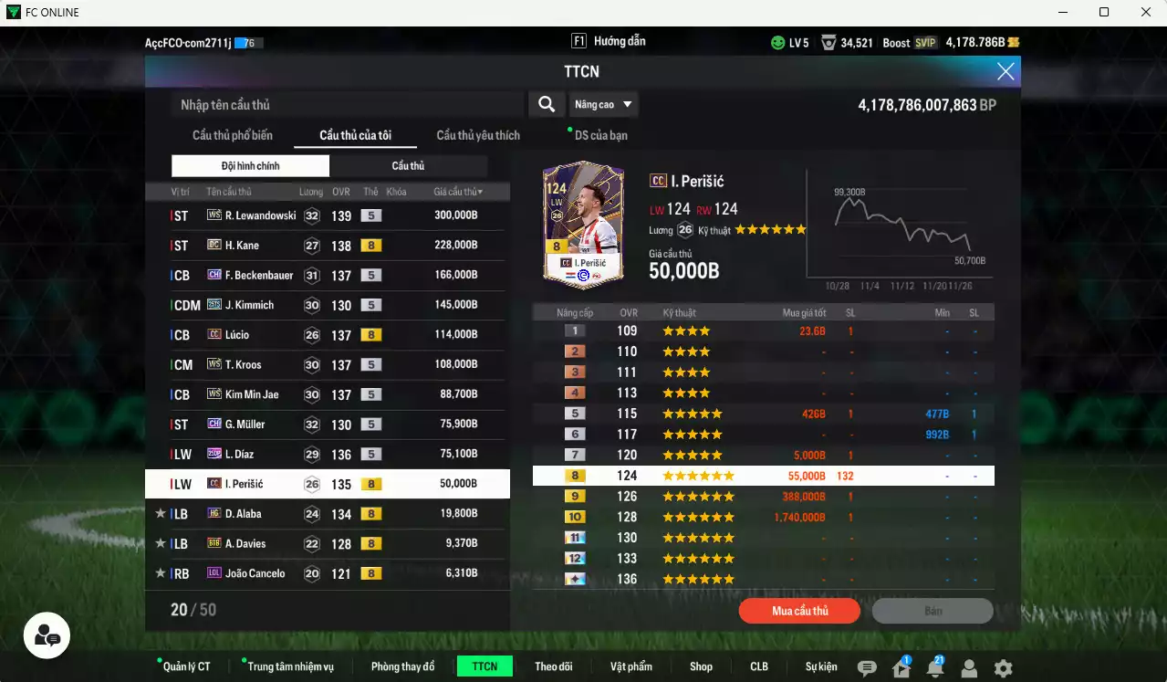 Ảnh Bayern Munich 1.386.840b có Lewandowski WS, Kane DC, Beckenbauer CH, Kimmich 25TS, Lúcio CC, Kroos WS, Kim Min Jae WS, G. Muller CH, Díaz CH, Perisic CC... Còn nhiều CP GIẢM THUẾ, dư 132.000TC