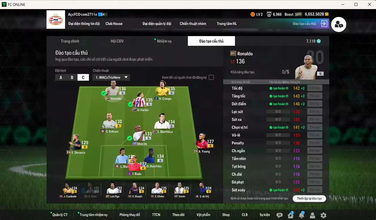 Ảnh Inter Milan 191.960b có Matthaus BDO, Ronaldo BDO, Forlán No.7, Maicon CH, Crespo LE, Blanc HG, Figo BDO, Dumfries 24UCL... Còn nhiều CP GIẢM THUẾ, đã đào tạo chỉ số nhiều ct