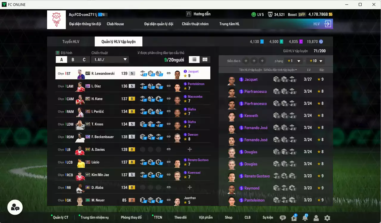 Ảnh Bayern Munich 1.386.840b có Lewandowski WS, Kane DC, Beckenbauer CH, Kimmich 25TS, Lúcio CC, Kroos WS, Kim Min Jae WS, G. Muller CH, Díaz CH, Perisic CC... Còn nhiều CP GIẢM THUẾ, dư 132.000TC