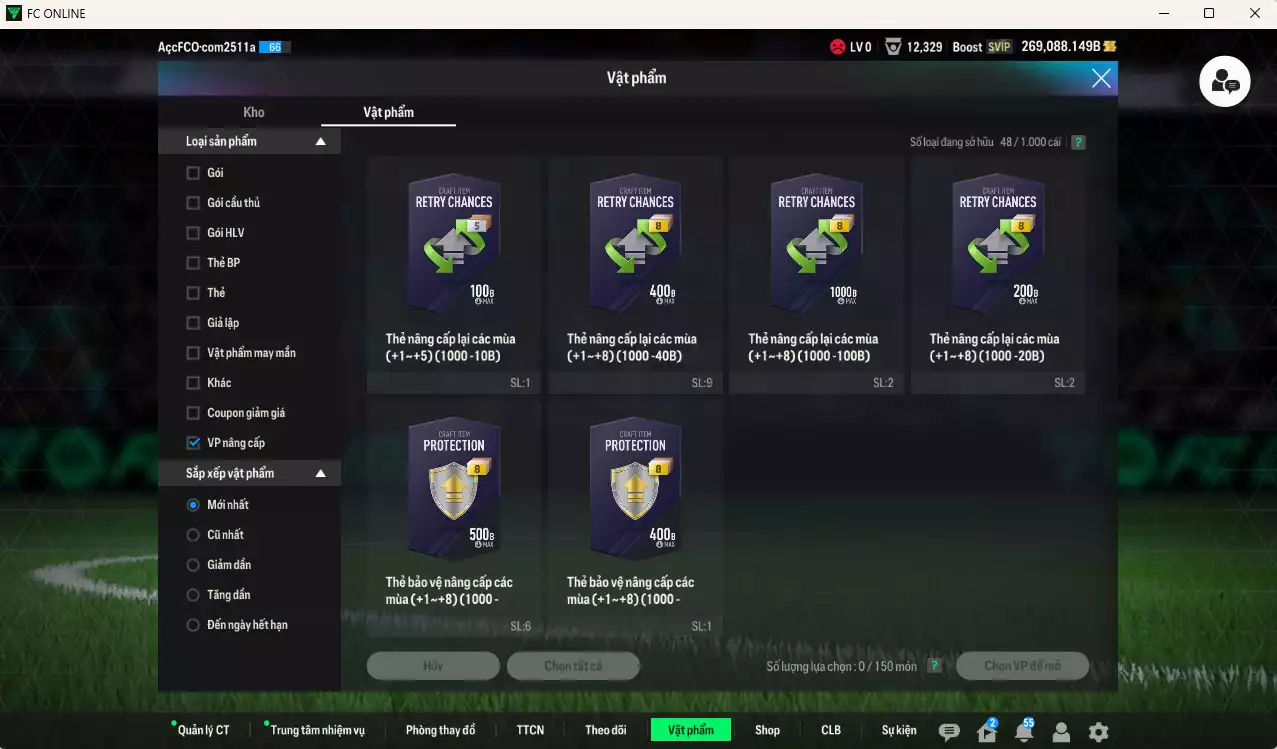 Ảnh ACC 269088b trắng, có thẻ đổi tên, còn CP GIẢM THUẾ. Dư 103.000TC