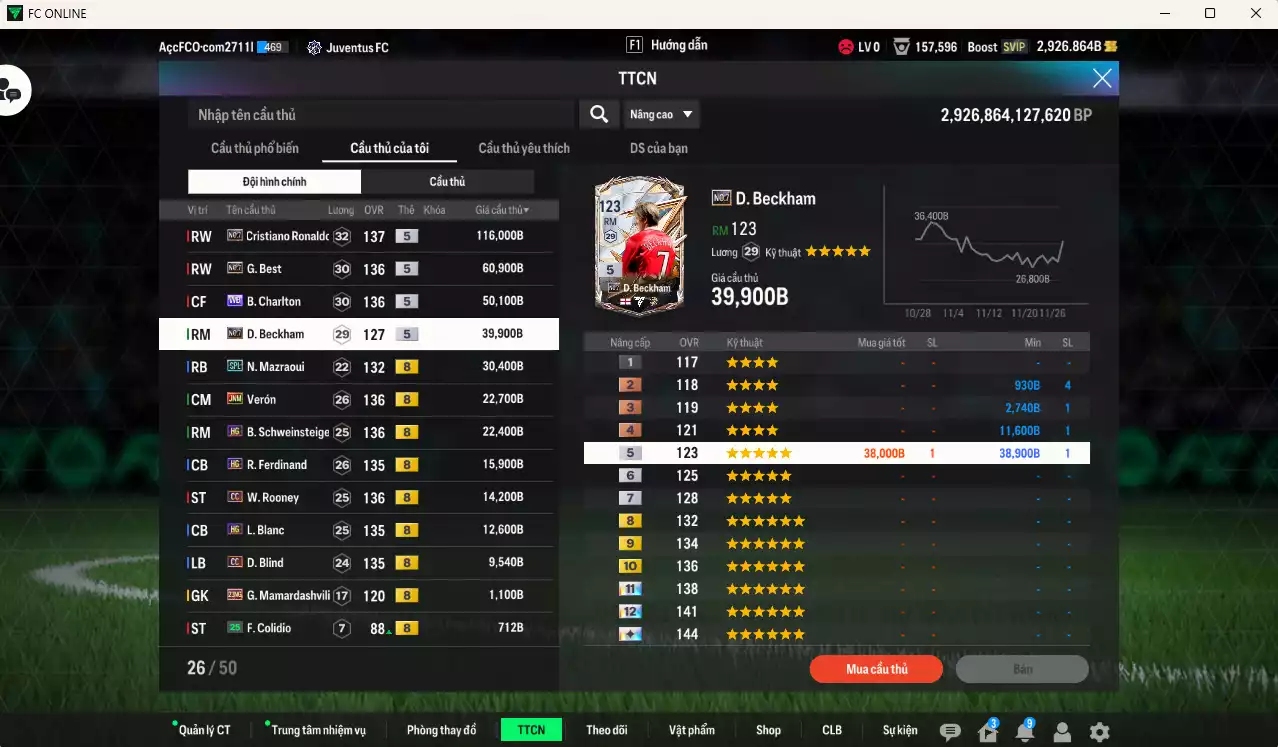 Ảnh Man Utd. 388.900b có Vitel live+13(tặng), Xuân Son PRM, CR7 No.7, Best No.7, Beckham No.7, Charlton WB, Mazraoui SPL, Verón JNM, Schweinsteiger HG, Ferdinand HG, Rooney CC, Blanc HG... Còn nhiều CP GIẢM THUẾ, HLV Xịn, gần full bảng đào tạo chiến thuật