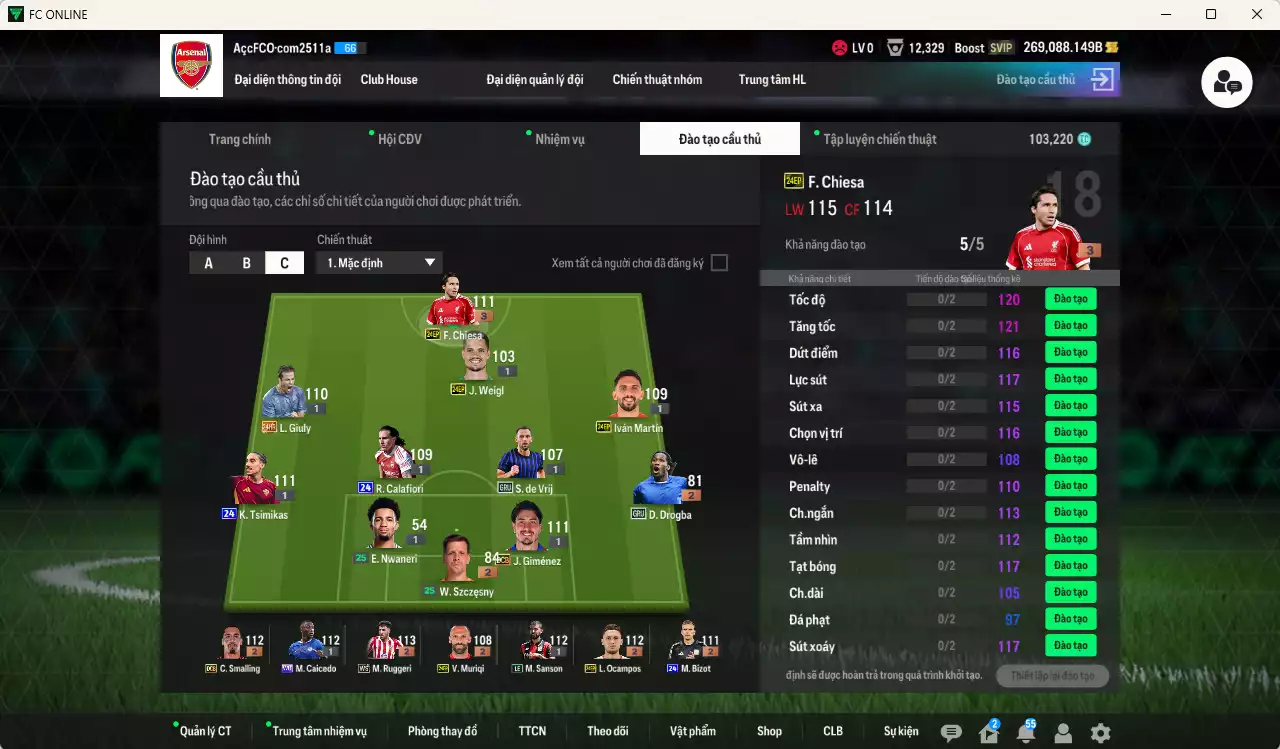 Ảnh ACC 269088b trắng, có thẻ đổi tên, còn CP GIẢM THUẾ. Dư 103.000TC