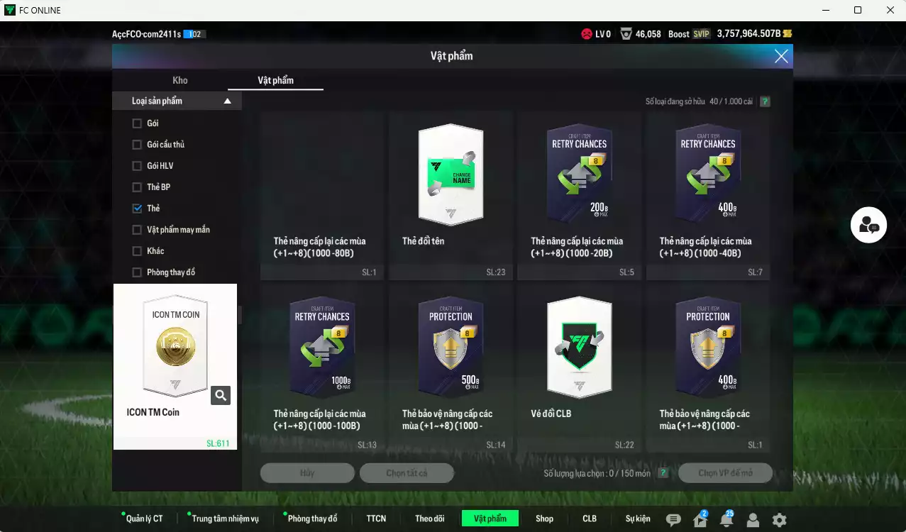 Ảnh ACC 3757964b trắng, có thẻ đổi tên. HLV Xịn, dư 54.000TC