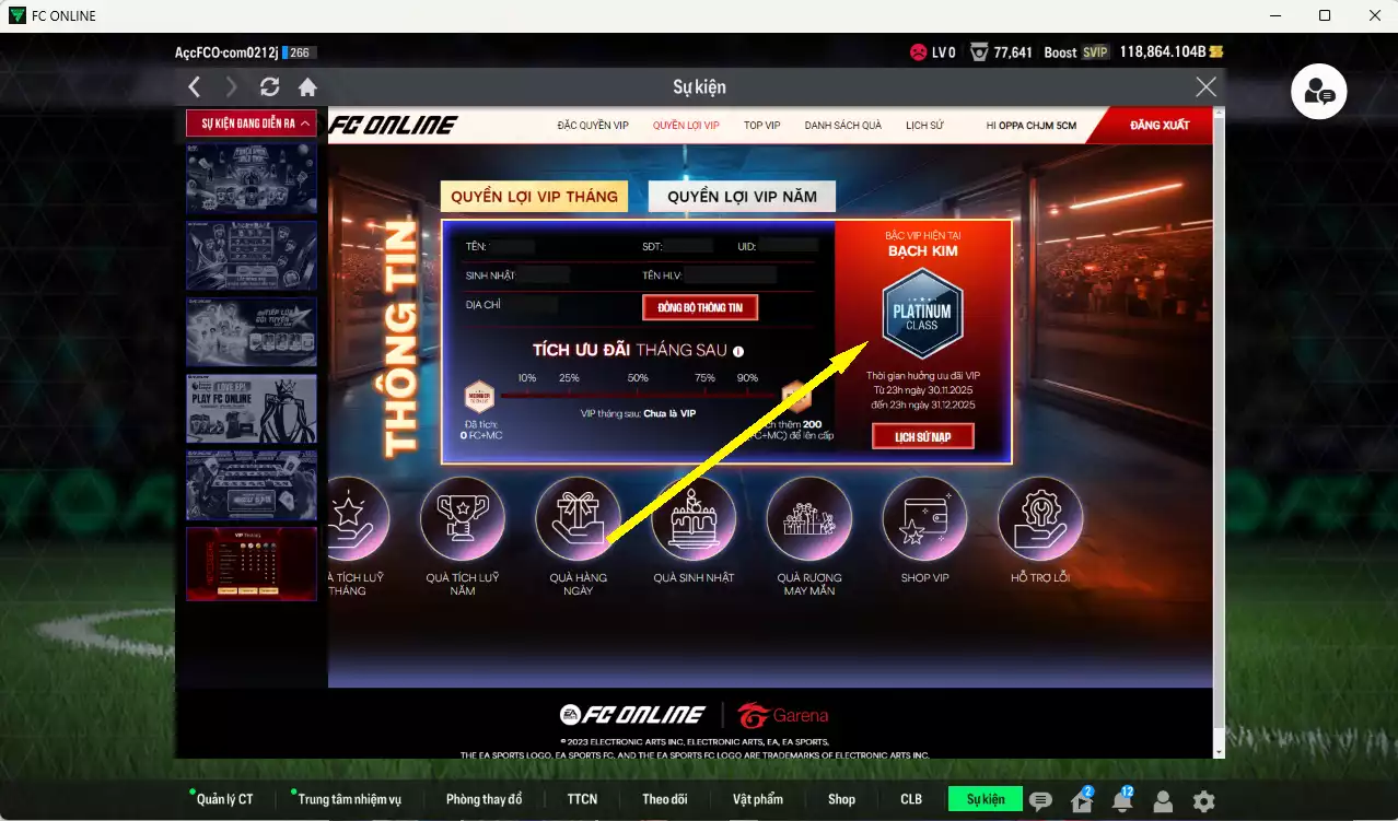 Ảnh [Độc lạ] Hàn Quốc 2.544.830b dư 118kb có Park Ji Sung ITM+6, B. Cha ITM+5, Kim Min Jae WS+6, Son FC, Cech ITM+5, Choi Chul Soon DC+10, Han Kyo Won DC+10, Min Sang Gi DC+10, Shin Kwang Hoon DC+10... Đã đào tạo chỉ số nhiều ct, dư 40.000TC, VIP BK Tháng 12