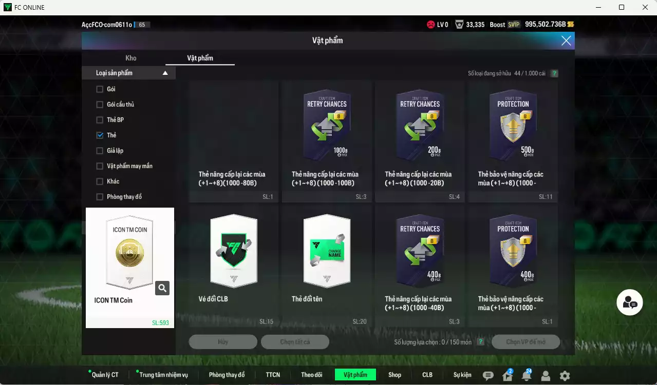 Ảnh ACC 995502b trắng, có thẻ đổi tên