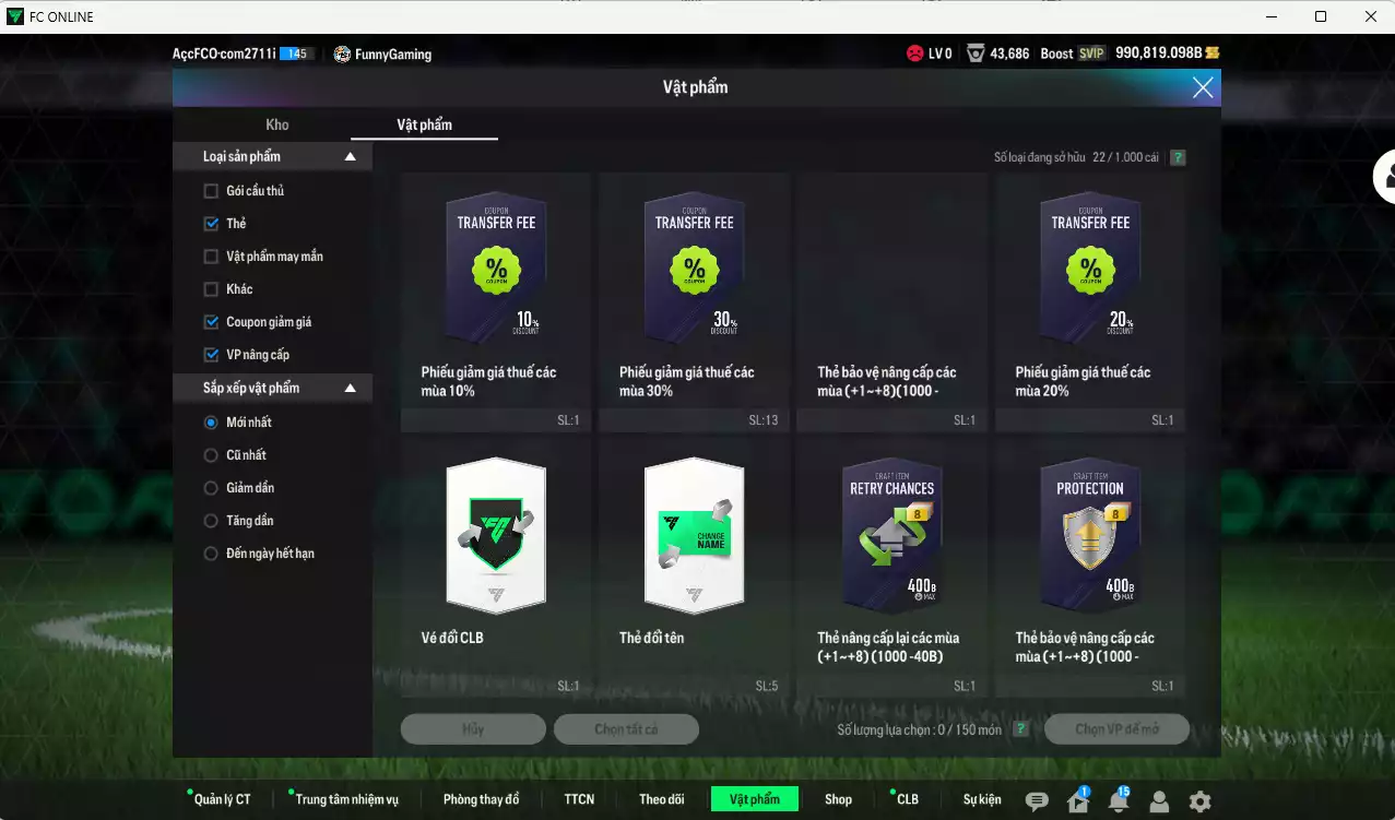 Ảnh ACC 990819b trắng, có thẻ đổi tên, còn CP GIẢM THUẾ. Dư 146.000TC