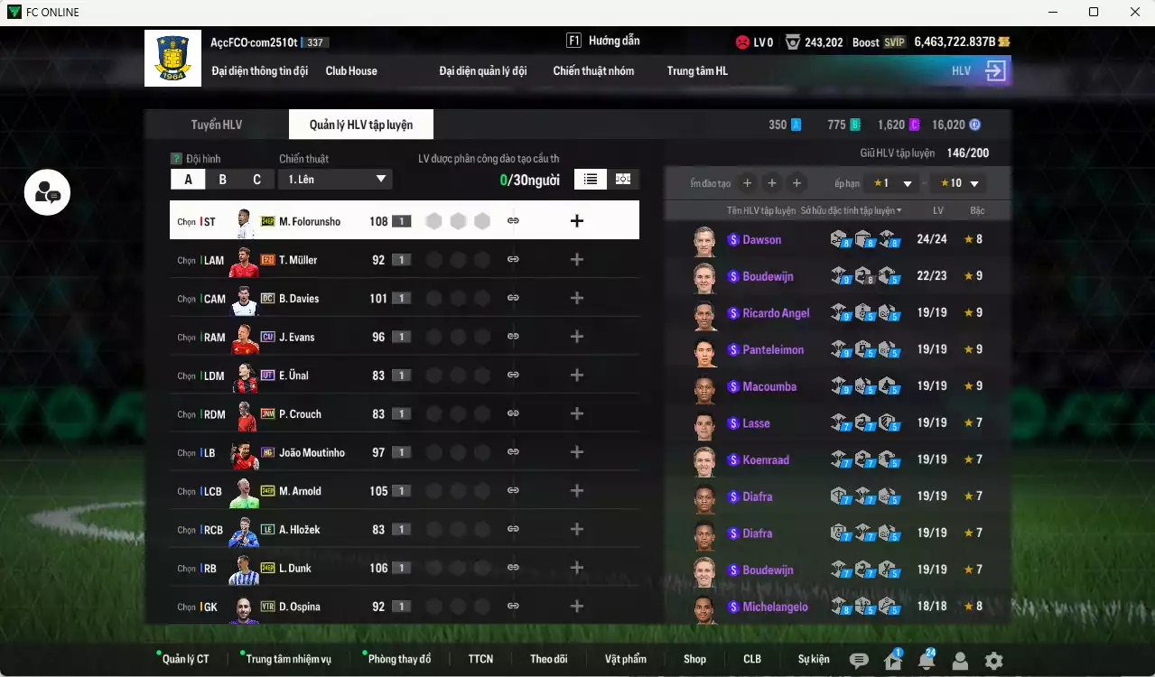 Ảnh ACC 6.463.722b trằng, có thẻ đổi tên, còn CP GIẢM THUẾ. HLV Xịn