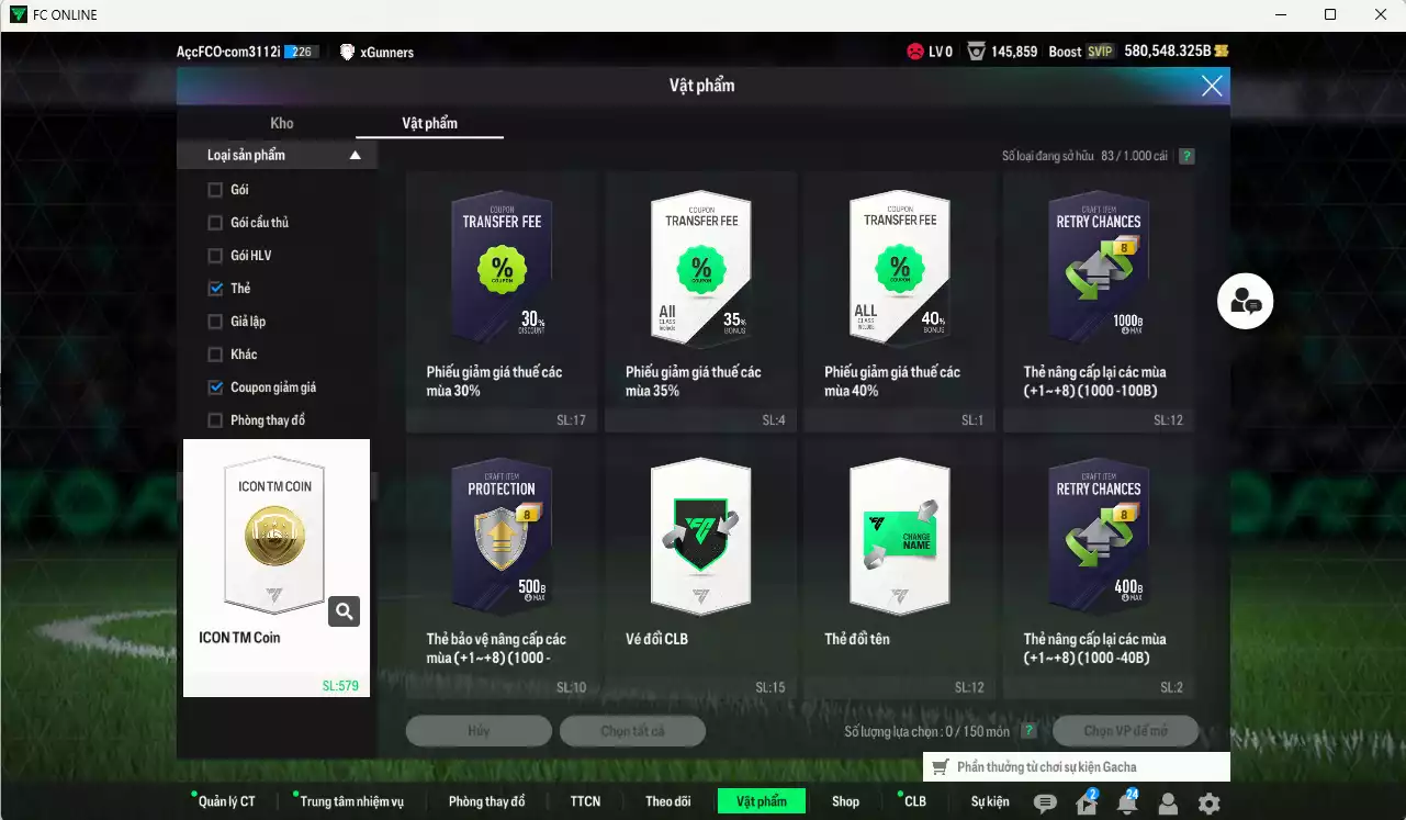 Ảnh Real Madrid 8.624.380b dư 580kb có CR7 CC+8, Bale ITM+5, Vini 25TY, Bellingham 25TY, Zidane CC, Varane UT (limit,bù), Kroos DC, Beckham DC, Rudiger 25TS+6, Valverde 25TS, Eto CC...  Dư 128.000TC, VIP KC Tháng 1