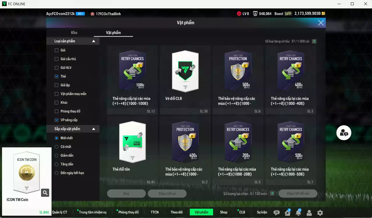 Ảnh ACC 2173599b trắng, có thẻ đổi tên. HLV Xịn, dư 124.000TC