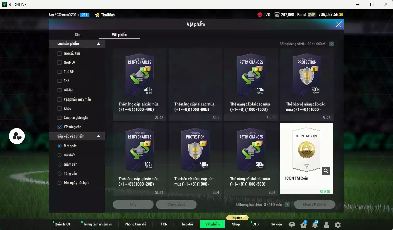 Ảnh [Dư nhiều BP] Man Utd. mùa ITM 4.266.940b dư 700kb có Van Persie ITM+5, Ferdinand ITM+5, Vidic ITM+5, Scholes ITM+5, Schweinsteiger ITM+5, Keane ITM+5, Park ITM+5, Cunha 25TS, CR7 BLD, Pogba RTN...  Còn rất nhiều CP giảm thuế, HLV Xịn, dư 150.000TC