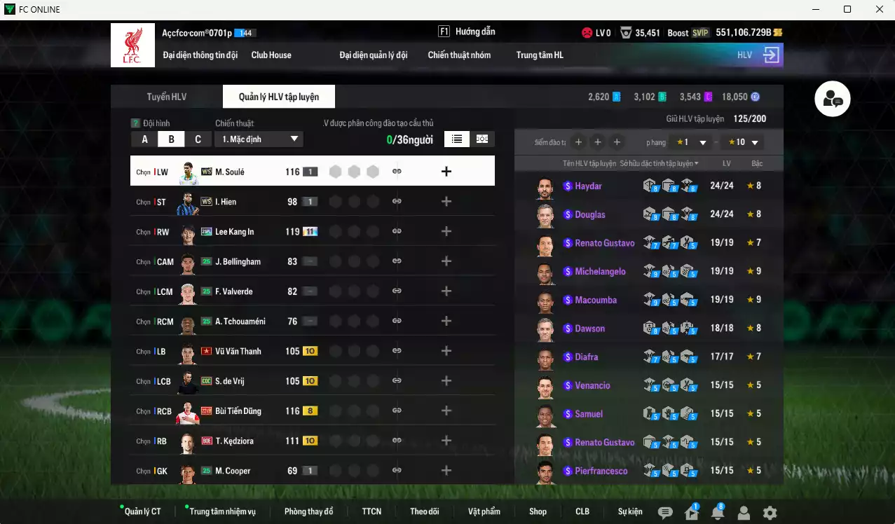 Ảnh ACC 551106b trắng, có thẻ đổi tên, còn CP giảm thuế. HLV Xịn, dư 140k TC