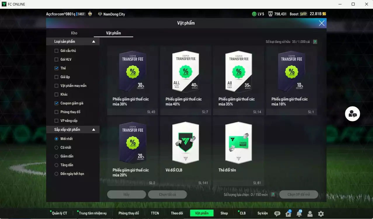 Ảnh Real Madrid 8.640.620b có Figo ITM+5, Kaká ITM+5, CR7 WS, Kroos DC, Valverde 25TS, Theo 25PL, Benzema DCB, Rudiger 25TS... Còn nhiều CP giảm thuế, full miniface, HLV Siêu Xịn, đã full đào tạo chiến thuật lẫn chỉ số ct