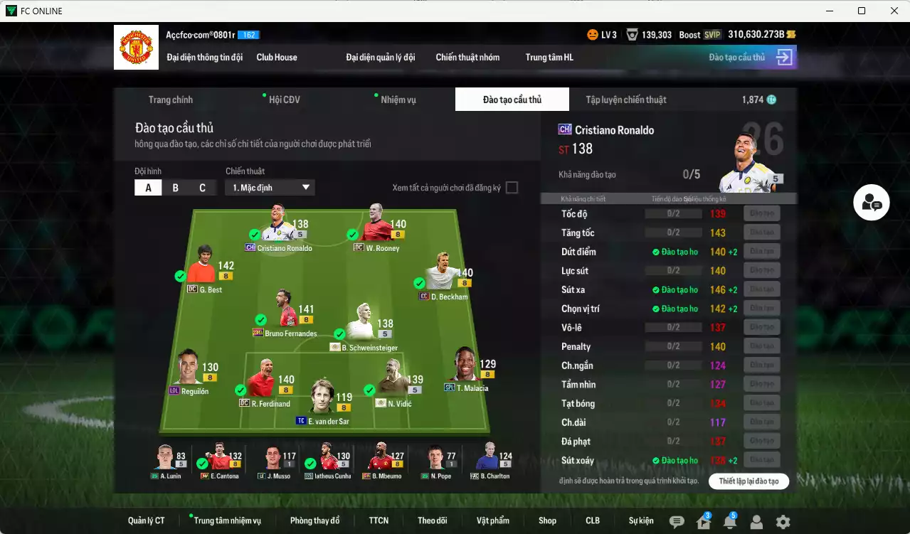 Ảnh Man Utd. 2.346.330b dư 310kb có Vidic ITM+5, Schweinsteiger ITM+5, G. Best DC, CR7 CH, Beckham CC, Bruno 23HW, Ferdinand DC, Cunha 25TS, Rooney DC, Cantona JNM, Charlton FAC... Full miniface, còn nhiều CP giảm thuế. HLV Xịn, đã full đào tạo chiến thuật vs cầu thủ