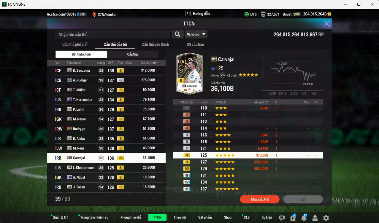 Ảnh Real Madrid 5.385.530b dư 260kb có CR7 WS, Bellingham WS+6, Valverde 25TS+6, Kroos DC, Benzema DC, Rudiger 25TS+6, Theo UT(fix BP), Alaba DC, Carvajal DC... Full miniface, HLV Siêu Xịn, đã full đào tạo chiến thuật lẫn cầu thủ, VIP BK Tháng 1