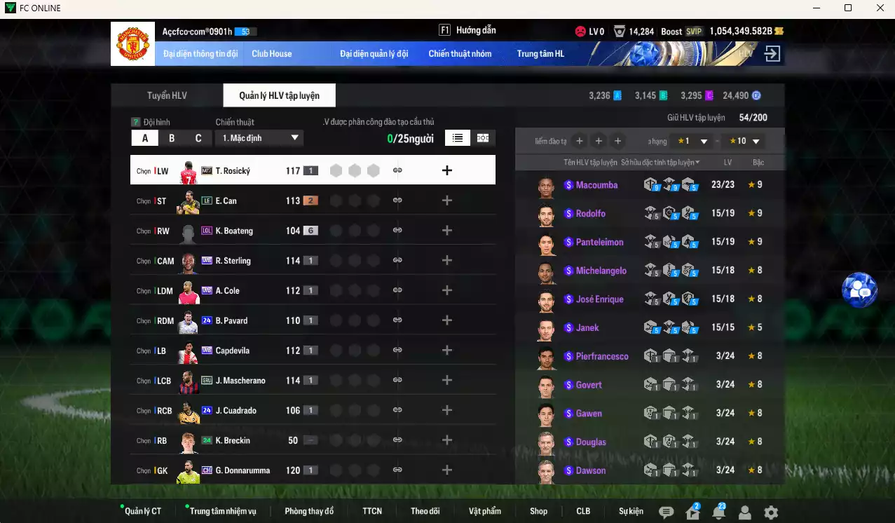 Ảnh ACC 1054349b trắng, có thẻ đổi tên, full miniface, còn CP giảm thuế
