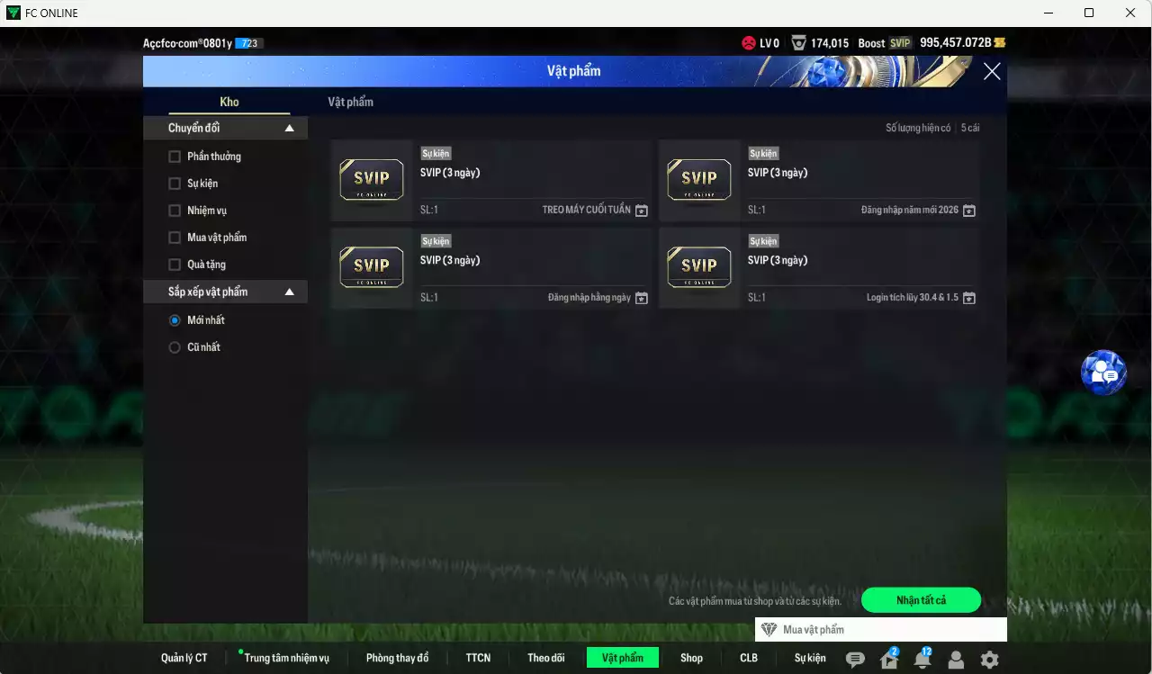 Ảnh ACC 995457b trắng, có thẻ đổi tên, full miniface. HLV Xịn