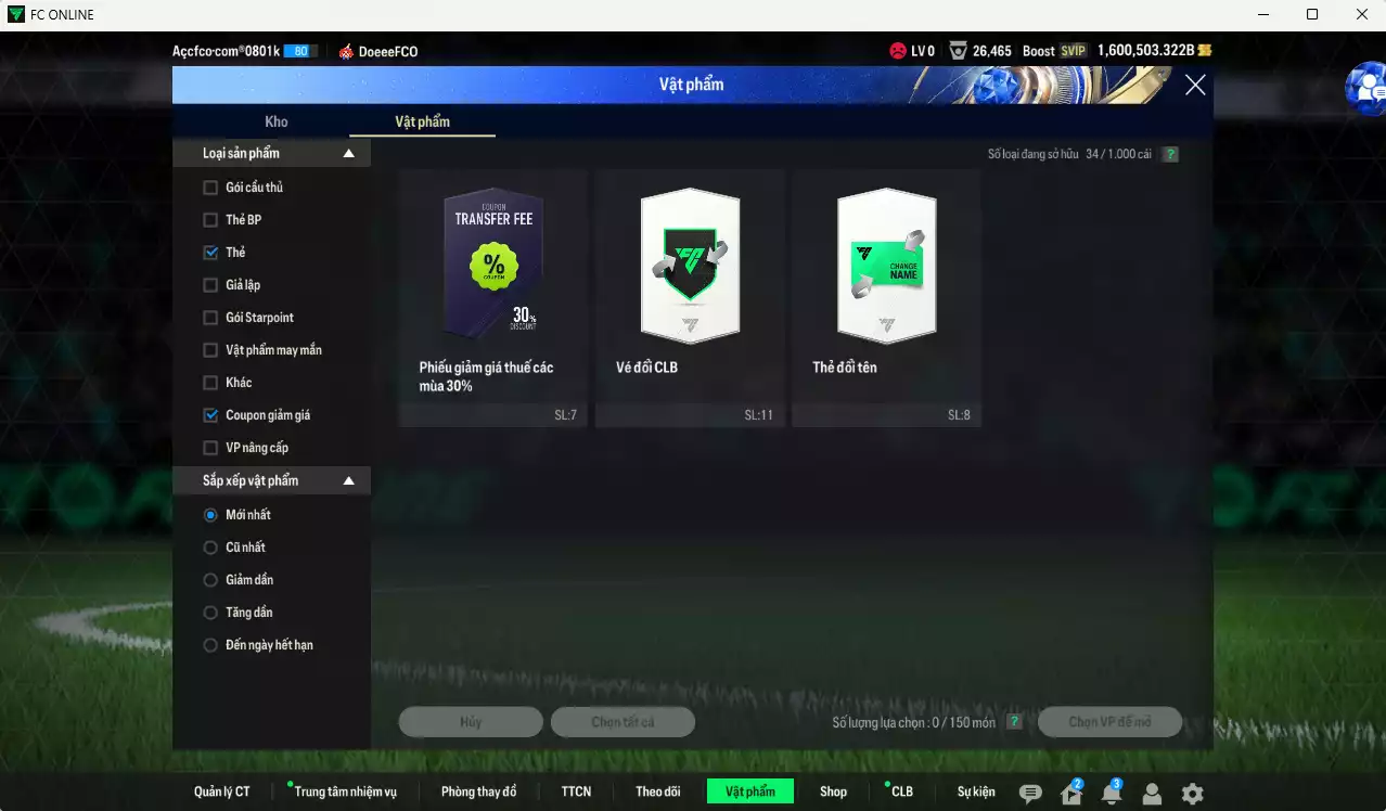 Ảnh ACC 1600503b trắng, có thẻ đổi tên, còn CP giảm thuế. HLV Xịn, dư 130k TC