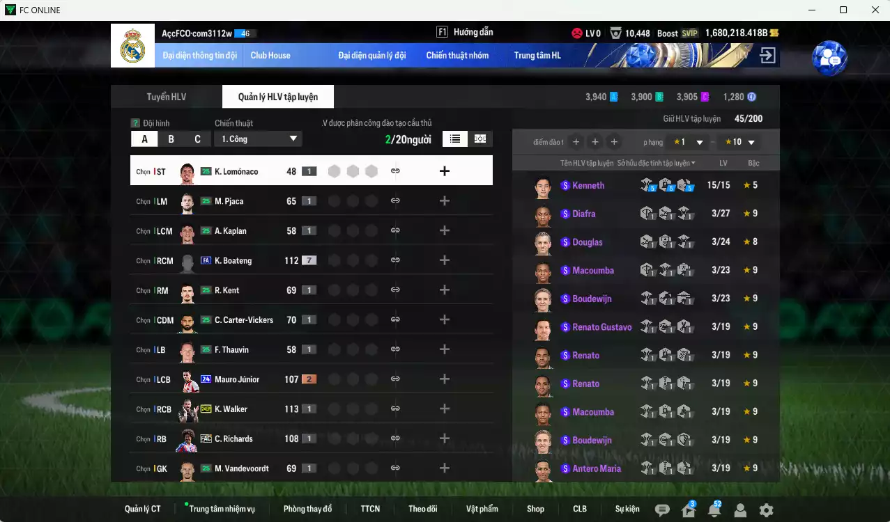 Ảnh ACC 1680277b trắng, có thẻ đổi tên, full miniface